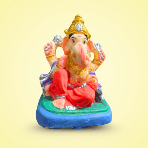 Eco friendly Ganesh Murti (Ganesh Idol) – 6 inches